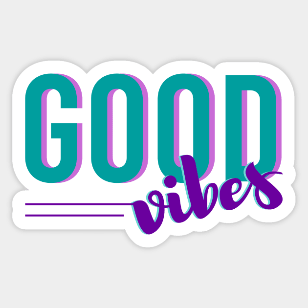 Good vibes Sticker by Manifesting123